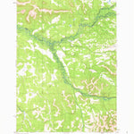 United States Geological Survey Taylor Mountains D-1, AK (1954, 63360-Scale) digital map