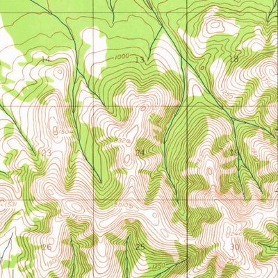 United States Geological Survey Taylor Mountains D-1, AK (1954, 63360-Scale) digital map