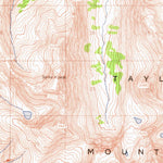 United States Geological Survey Taylor Mountains D-4, AK (1954, 63360-Scale) digital map
