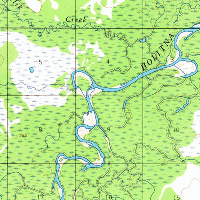 United States Geological Survey Taylor Mountains D-5, AK (1954, 63360-Scale) digital map