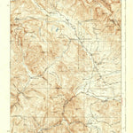 United States Geological Survey Taylor Park, CO (1937, 62500-Scale) digital map