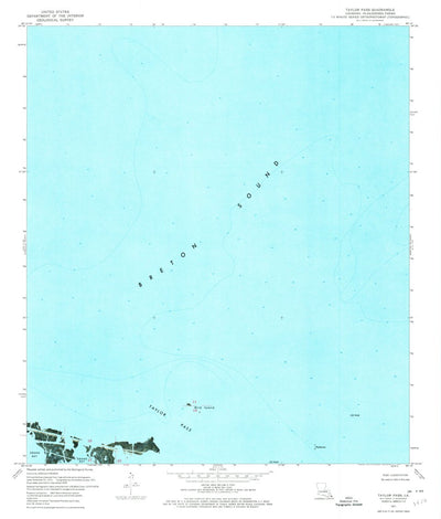 United States Geological Survey Taylor Pass, LA (1971, 24000-Scale) digital map