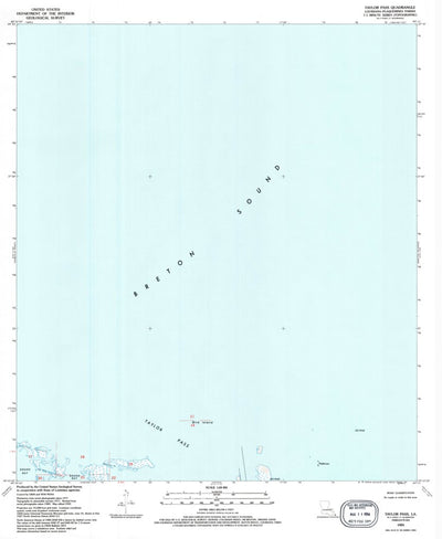 United States Geological Survey Taylor Pass, LA (1993, 24000-Scale) digital map