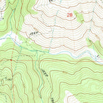 United States Geological Survey Taylor Peak, CA (1969, 24000-Scale) digital map