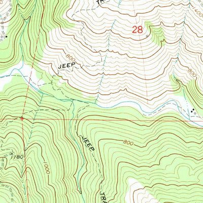 United States Geological Survey Taylor Peak, CA (1969, 24000-Scale) digital map