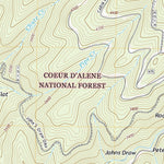 United States Geological Survey Taylor Peak, ID (2020, 24000-Scale) digital map