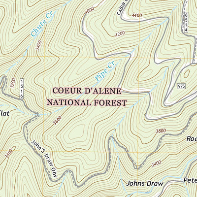 United States Geological Survey Taylor Peak, ID (2020, 24000-Scale) digital map