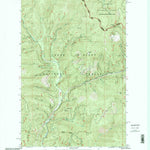 United States Geological Survey Taylor Peak, ID-MT (1996, 24000-Scale) digital map