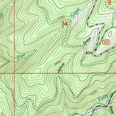 United States Geological Survey Taylor Peak, ID-MT (1996, 24000-Scale) digital map