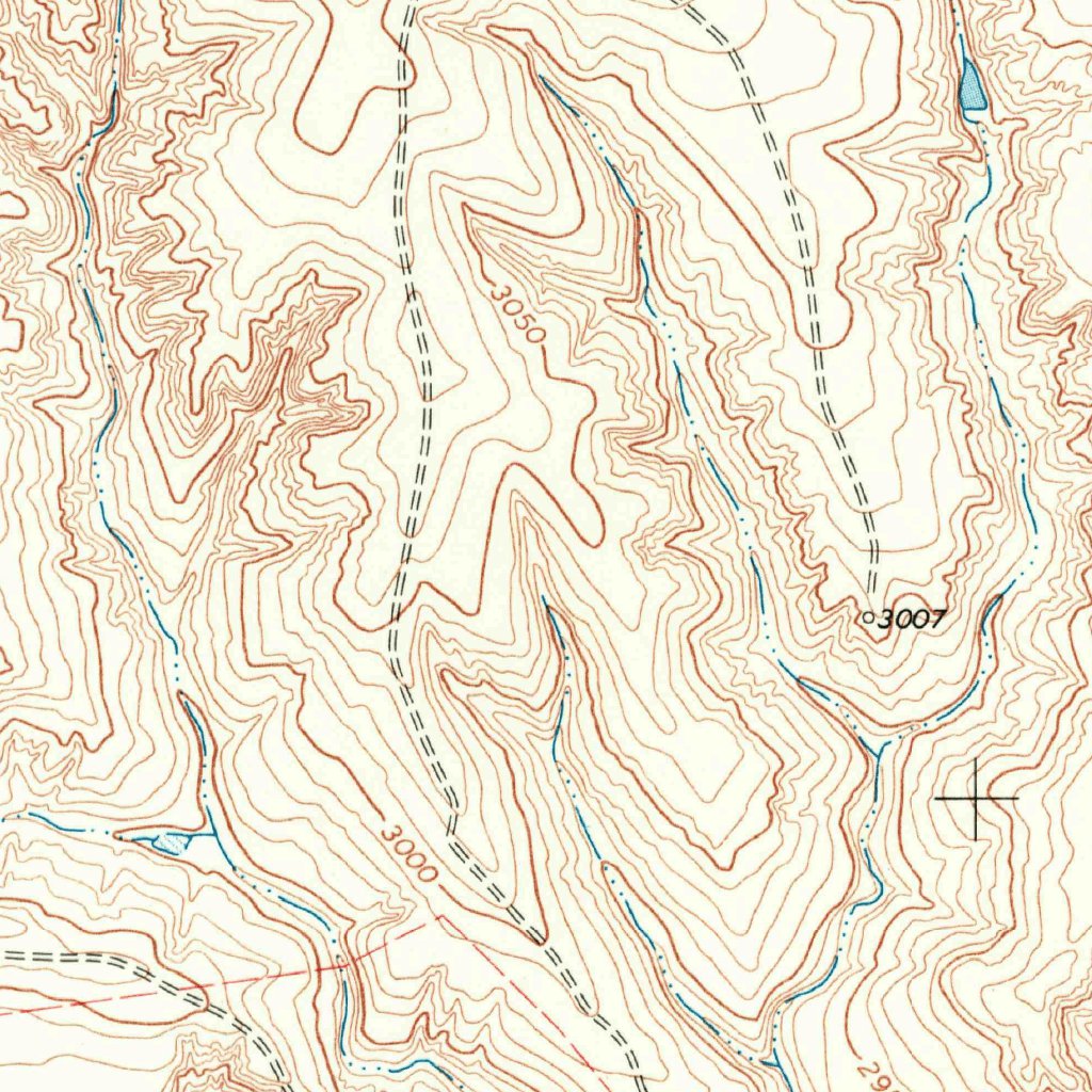 Taylor Ranch, TX (1968, 24000-Scale) Map by United States Geological ...