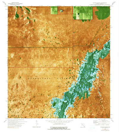 United States Geological Survey Taylor Slough, FL (1972, 24000-Scale) digital map