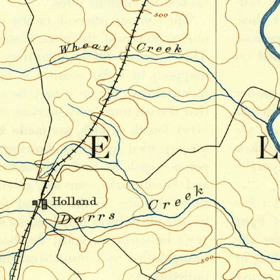 United States Geological Survey Taylor, TX (1894, 125000-Scale) digital map