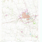 United States Geological Survey Taylor, TX (1964, 24000-Scale) digital map