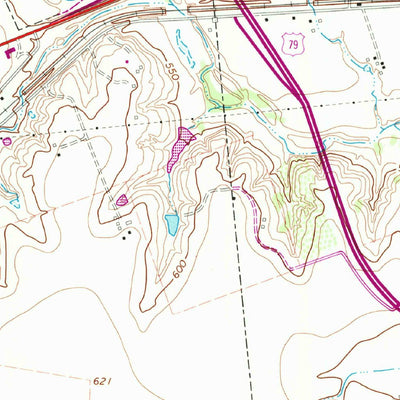 United States Geological Survey Taylor, TX (1964, 24000-Scale) digital map