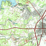 United States Geological Survey Taylor, TX (1985, 100000-Scale) digital map