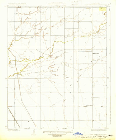 United States Geological Survey Taylor Weir, CA (1927, 31680-Scale) digital map