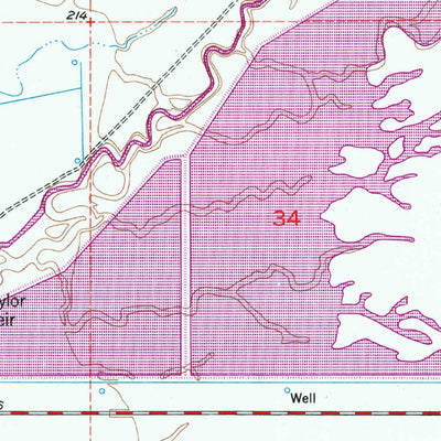 United States Geological Survey Taylor Weir, CA (1950, 24000-Scale) digital map