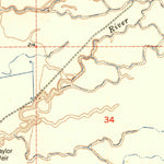 United States Geological Survey Taylor Weir, CA (1951, 24000-Scale) digital map