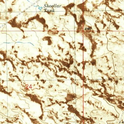 United States Geological Survey Taylor Well, NM (1996, 24000-Scale) digital map