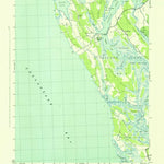 United States Geological Survey Taylors Island, MD (1943, 31680-Scale) digital map