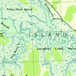 United States Geological Survey Taylors Island, MD (1943, 31680-Scale) digital map