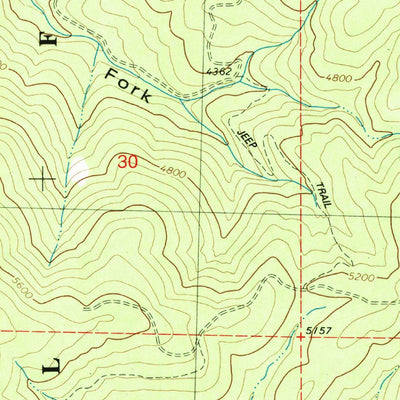 United States Geological Survey Taylorsville, CA (1980, 24000-Scale) digital map