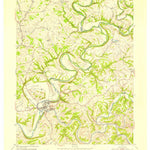 United States Geological Survey Taylorsville, KY (1954, 24000-Scale) digital map