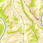 United States Geological Survey Taylorsville, KY (1954, 24000-Scale) digital map