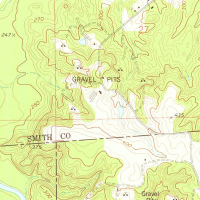 United States Geological Survey Taylorsville, MS (1975, 24000-Scale) digital map