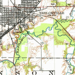 United States Geological Survey Taylorville, IL (1923, 62500-Scale) digital map
