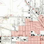 United States Geological Survey Taylorville, IL (1982, 24000-Scale) digital map