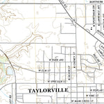 United States Geological Survey Taylorville, IL (2021, 24000-Scale) digital map