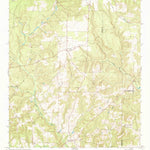 United States Geological Survey Tazewell North, GA (1971, 24000-Scale) digital map