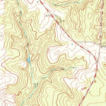 United States Geological Survey Tazewell North, GA (1971, 24000-Scale) digital map