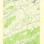 United States Geological Survey Tazewell South, VA (1934, 24000-Scale) digital map
