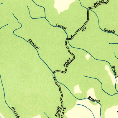 United States Geological Survey Tazewell South, VA (1934, 24000-Scale) digital map