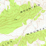 United States Geological Survey Tazewell South, VA (1968, 24000-Scale) digital map