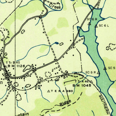 United States Geological Survey Tazewell, TN (1936, 24000-Scale) digital map