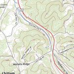 United States Geological Survey Tazewell, TN (2022, 24000-Scale) digital map