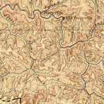 United States Geological Survey Tazewell, VA-WV (1895, 125000-Scale) digital map