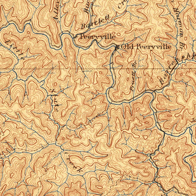 United States Geological Survey Tazewell, VA-WV (1897, 125000-Scale) digital map
