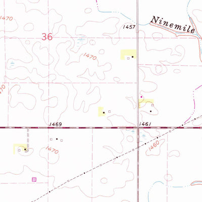 United States Geological Survey Tea, SD (1962, 24000-Scale) digital map