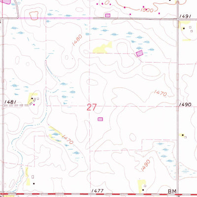 United States Geological Survey Tea, SD (1962, 24000-Scale) digital map