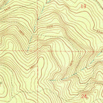 United States Geological Survey Tea Table Mountain, OR (1968, 24000-Scale) digital map