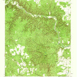 United States Geological Survey Teacup Mountain, TX (1960, 62500-Scale) digital map
