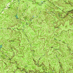 United States Geological Survey Teacup Mountain, TX (1960, 62500-Scale) digital map