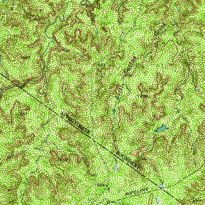 United States Geological Survey Teacup Mountain, TX (1960, 62500-Scale) digital map