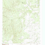 United States Geological Survey Teacup Mountain, TX (1990, 24000-Scale) digital map