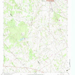 United States Geological Survey Teague South, TX (1966, 24000-Scale) digital map
