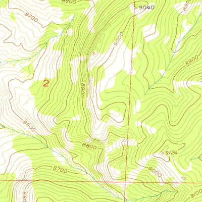 United States Geological Survey Teal Lake, CO (1955, 24000-Scale) digital map